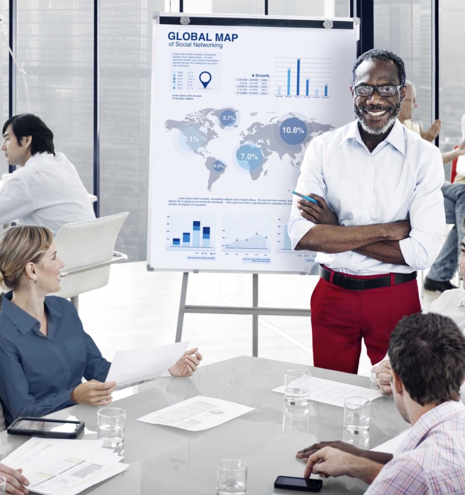 People working together in an office